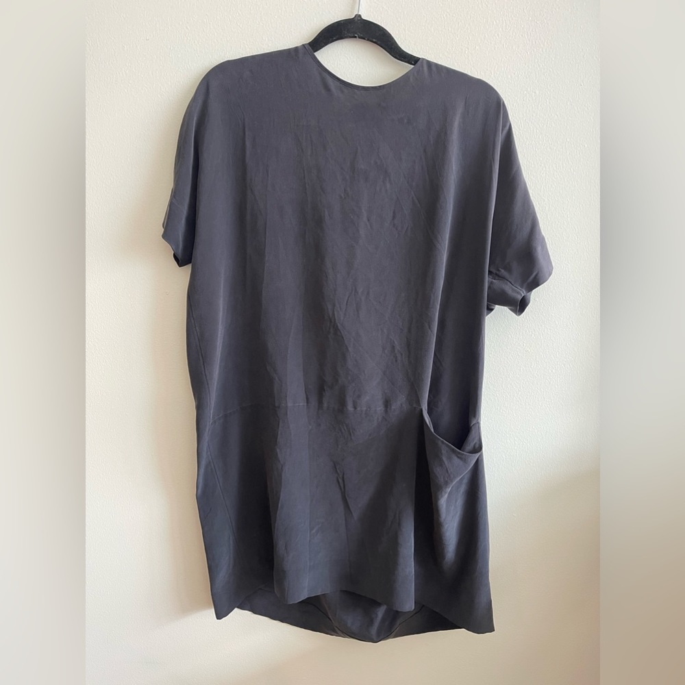 COS open back shirt dress
